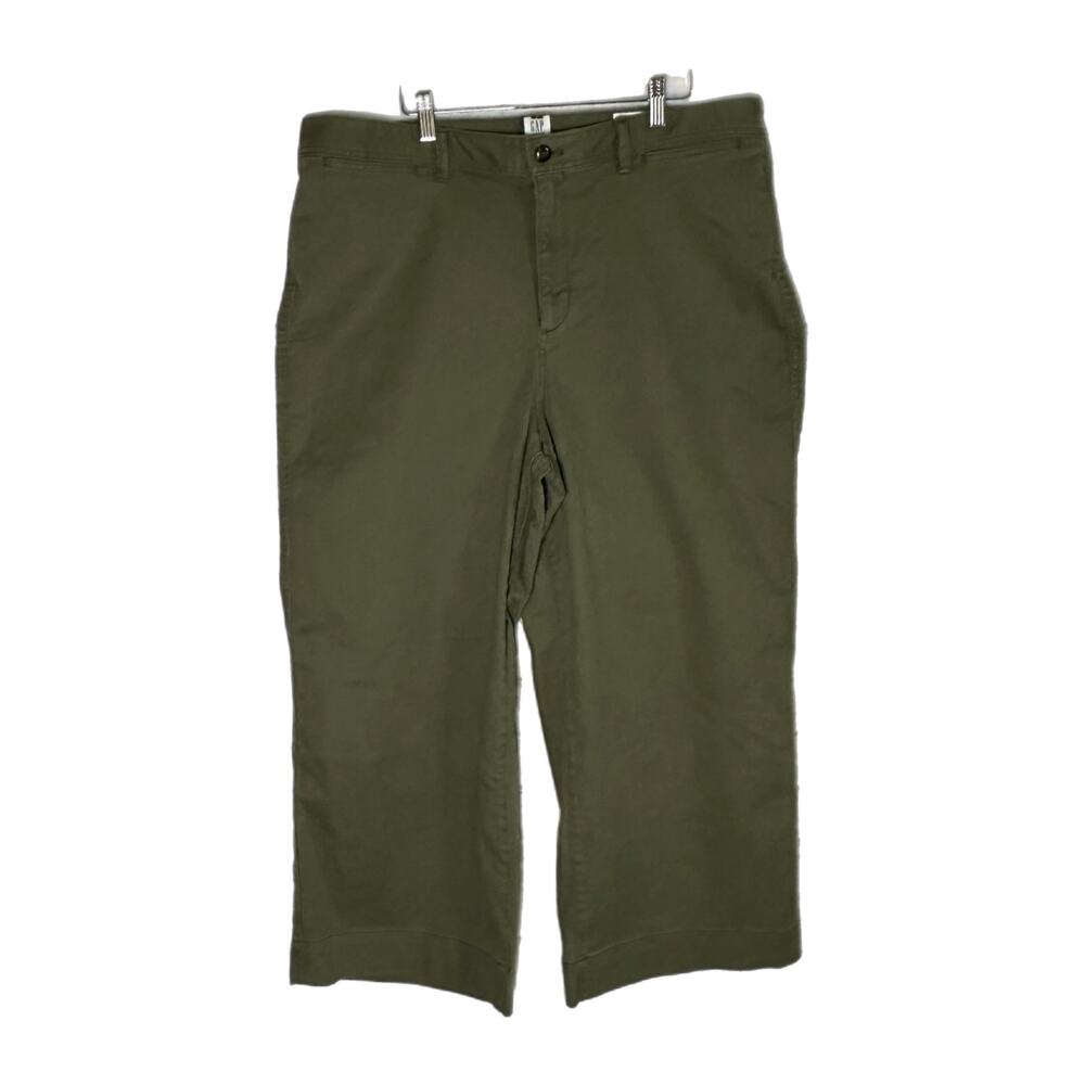 Gap Women’s High Rise Wide Leg Crop Pants, Size 20, Pre-owned